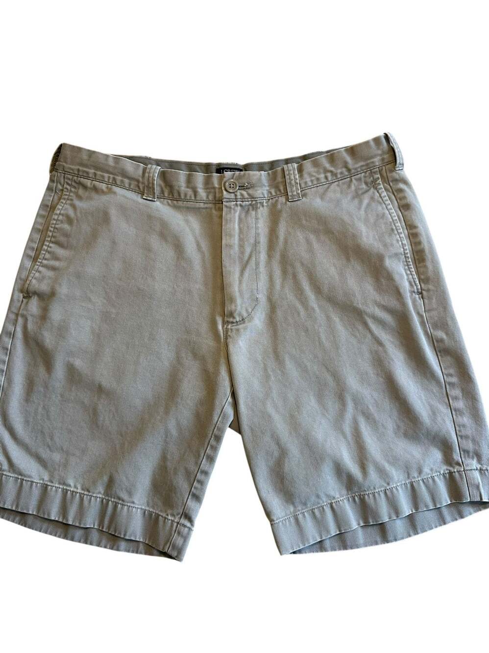 J.Crew Gramercy Chino Shorts Size 34w Grey